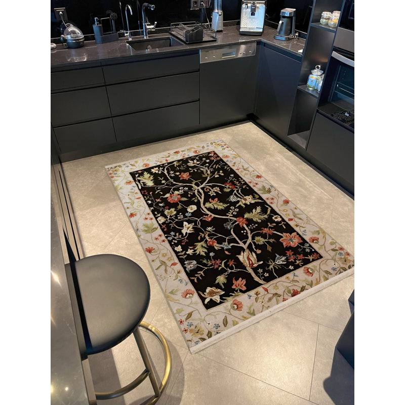 Tapis intérieur / extérieur Santtu, Rectangle 4 pi 7 po x 6 pi 7 po