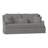 Savannah 87.5" Chenille Round Arm Sofa with Reversible Cushions-107420427