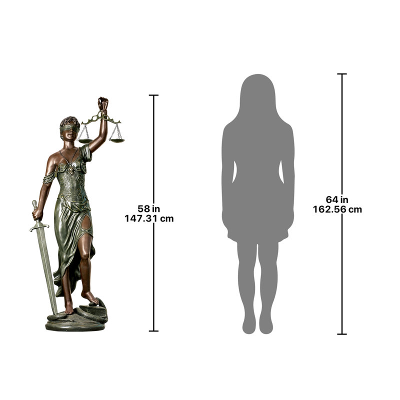 Statue de Thémis déesse de la justice