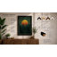 Sun Over Silent Forest Minimalist - Framed Print-1052637252-1052637273