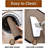 Kitchen Rugs And Mats Non Skid Washable Set Of 2 PCS, Absorbent Runner Rugs For Kitchen, Front Of Sink, Kitchen Mats For Floor, 17.3"X 47"+17.3"X 29" (Black)