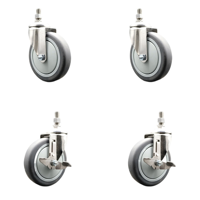 Thermoplastic Rubber Casters