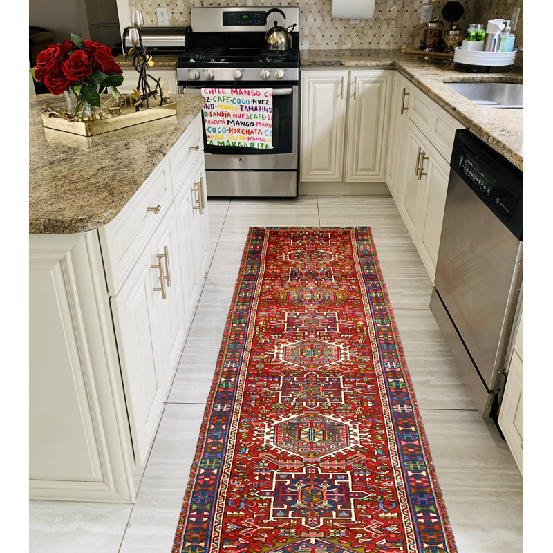 Khylar Distressed Willard Red Runner
