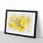Yellow Butterfly Watercolour - Framed Print-56881873-56881879