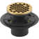 Round Design 3" Grid Shower Drain