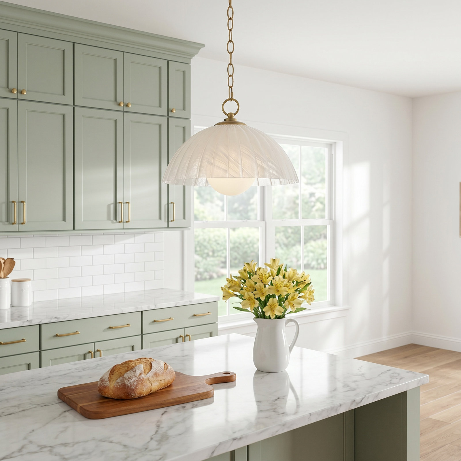 Dariel Dimmable Single Light Pendant