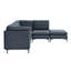 Canapé modulaire rembourré avec pieds en métal-30402070