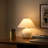 Fiona 11" LED Table Lamp With Round Ceramic Cream Base-140027314