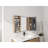 Bathroom Mirror Cabinet with Storage Combination