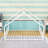 Metal Playhouse Bed With Roof And Slats-1167040715-1167040714