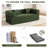 Boneless 79" Corduroy Pull-Out Compression Sofa Bed Loveseat for Small Spaces-27195209