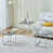 Square Grey Marble Set of 3