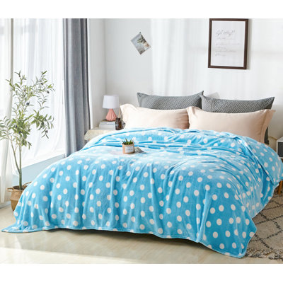 FL2020-KQ01-11 Dots Fleece Blanket