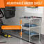 Table basse en acier inoxydable certifiée NSF 24 x 36 pouces, résistante à l'usure et facile à assembler pour la cuisine