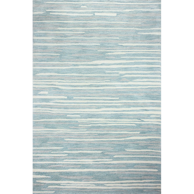 Badgett Hand Tufted Abstract Indoor Rug