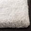Tapis ivoire en coton à poils longs Franklynn-15106947
