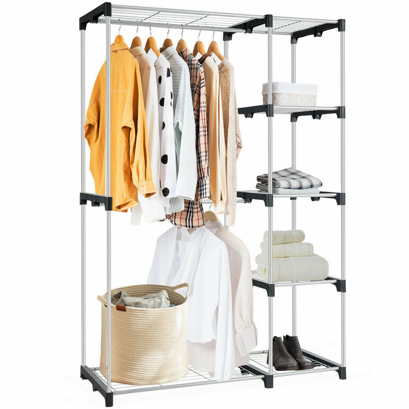 Lindquist 46 " Industrial Pipe Clothing Rack