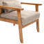 Chaise d'appoint rembourrée en tissu Shaleya-852319996