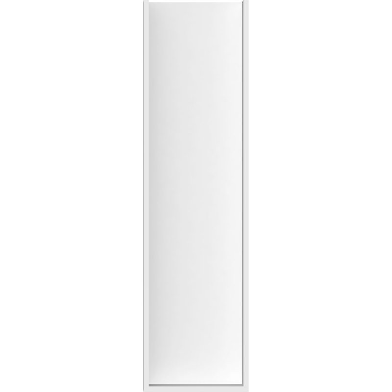 Persienne en PVC de qualité architecturale avec extrémités en bloc Legacy, L 7 po, H 26 po x P 20 po