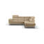 Niagara Genuine Leather Sleeper Corner Sofa with Storage, Adjustable Headrests & Adjustable Armrest-1033287022-1033287010