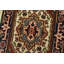 Tapis oriental traditionnel en laine noué à la main 2 pi x 3 pi 1 po Heriz Heriz