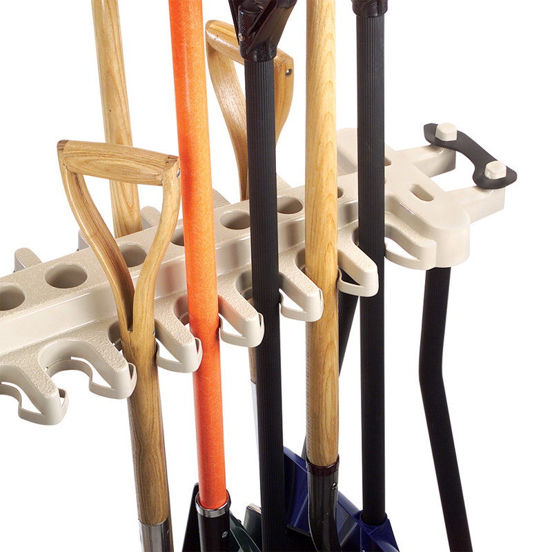 Suncast Tool Rack with Wheels