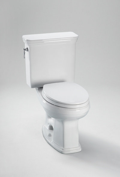 Promenade® 1.6 GPF Elongated Two-Piece toilet (Seat Not Included), Cotton