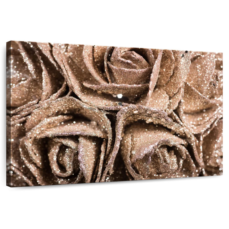 Harnek Sparkling Roses, 34" H x 51" W