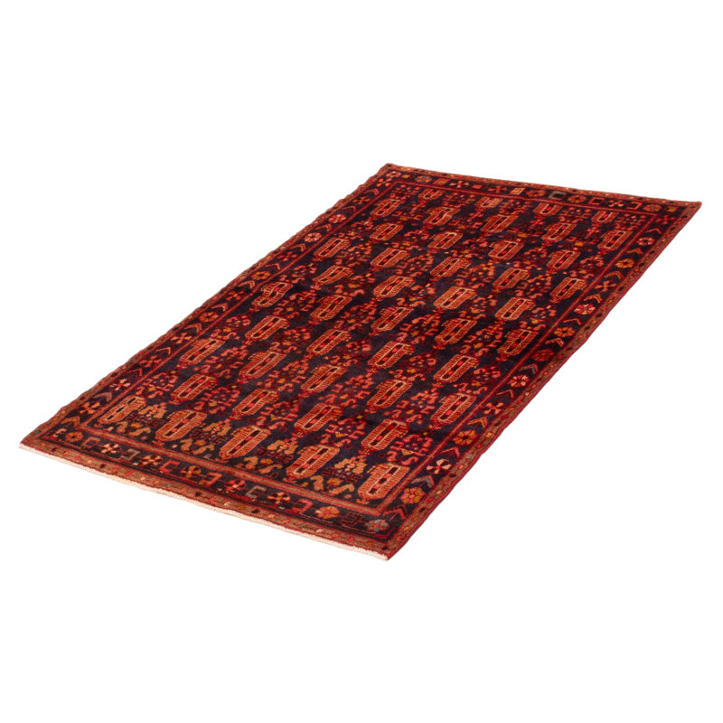 Tapis bleu marine Andelz 4 pi 2 po x 6 pi 7 po