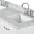 Ariel Monroe 61 Inch Double Rectangular Sink Bathroom Vanity With Italian Carrara Marble Countertop-105988637