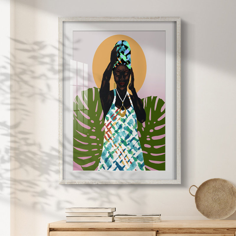 Turquoise Waters II - Toile tendue avec châssis