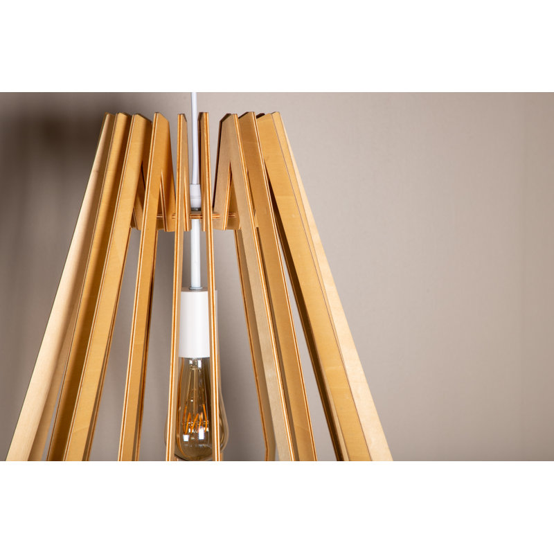 Jules 1 - Light Brown Single Pendant