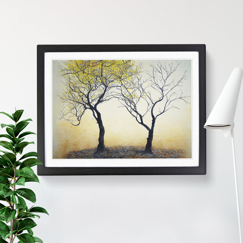Unforgettable Trees - Framed Print, Black Framed, 46cm H x 64cm W x 2cm D