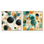 Ensemble de 2 reproductions d'art sur toile à motif abstrait czupka-102574924-102574925