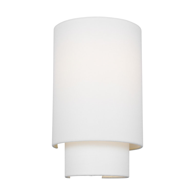 Tanyel Flush Mounted Sconce, Polished Nickel
