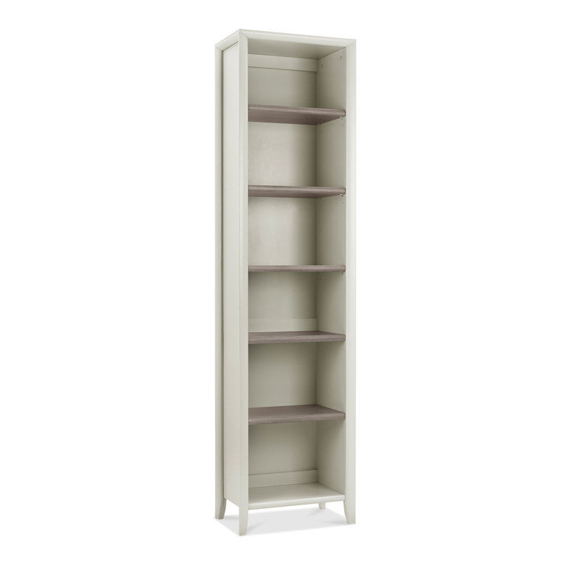 Izzie 199.9cm H Boat Bookcase, Grey