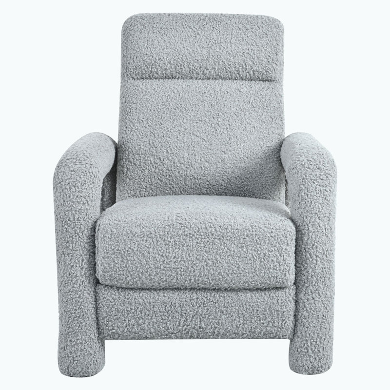 Fauteuil inclinable 31,25 po, Gris clair
