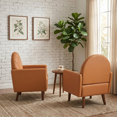 Ensemble de 2 fauteuils en forme de coquillage