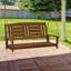 Arianna 2 Person Rubberwood Porch Swing