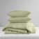 Harris Pinch Pleated Soft Washed Boho Comforter Set
