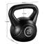 Kettlebell enduit de PEHD pour la gymnastique à domicile-124342970