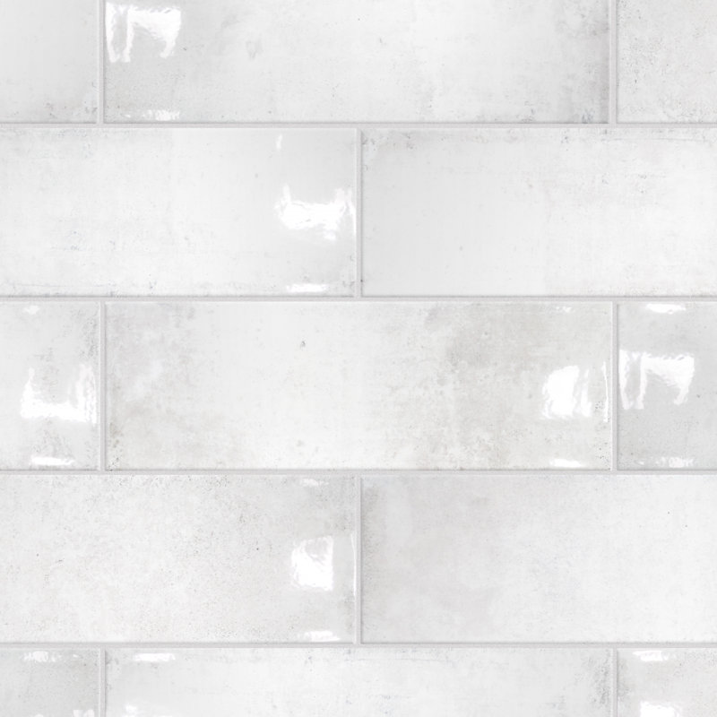 Forever 6" x 16" Ceramic Concrete Look Wall Tile