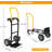 2-in-1 Convertible Hand Truck & Platform Cart, 330 lb Capacity, Yellow