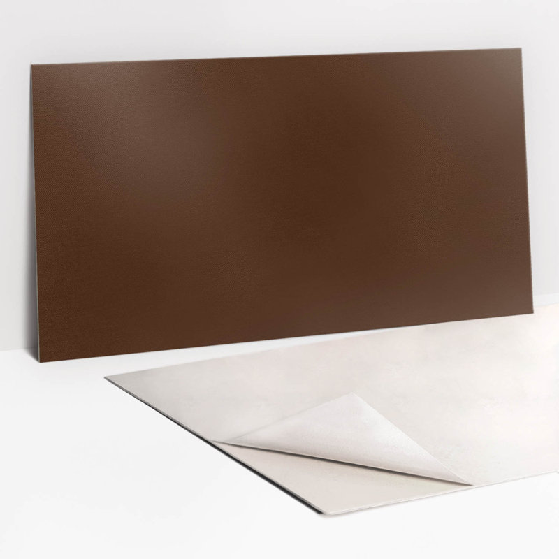 Tailynn 50cm x 100cm PVC Singular Tile, Brown