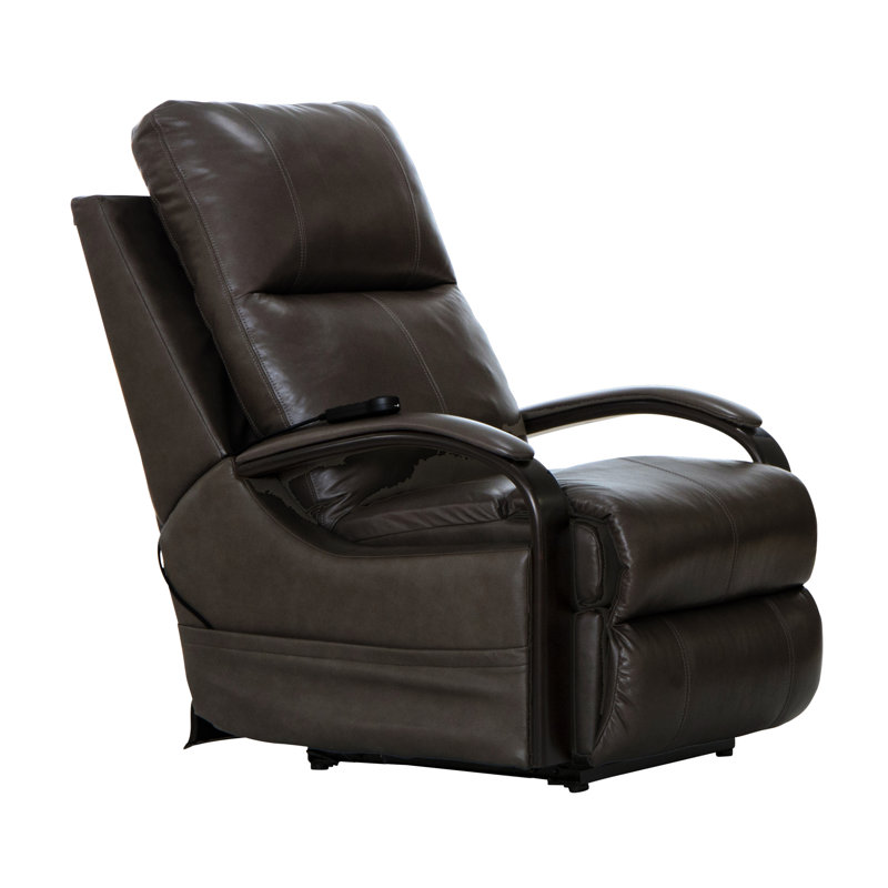 Fauteuil inclinable Azarriah, Électrique, Similicuir brun
