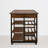 Solid Wood Kitchen Cart