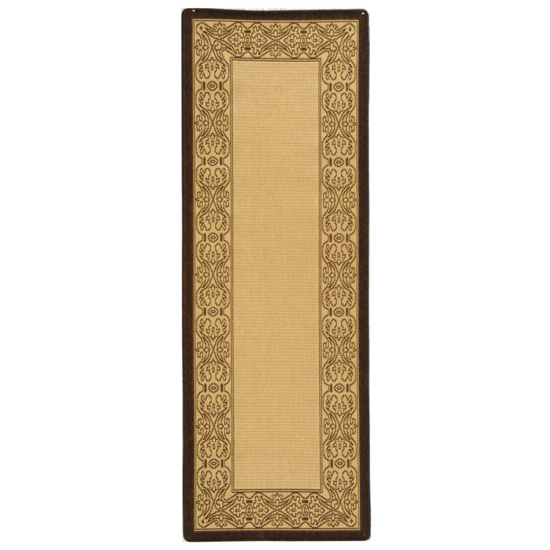 Herefordshire Performance Oriental Indoor/Outdoor Area Rug, Runner 2'3" x 6'7"