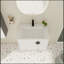 Ensemble de meuble-lavabo simple avec plateau 27,75 Rombert-1657467215