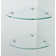 Bromley 74" W x 38" D x 72" H Semi-frameless Rectangle Hinged Shower Enclosure