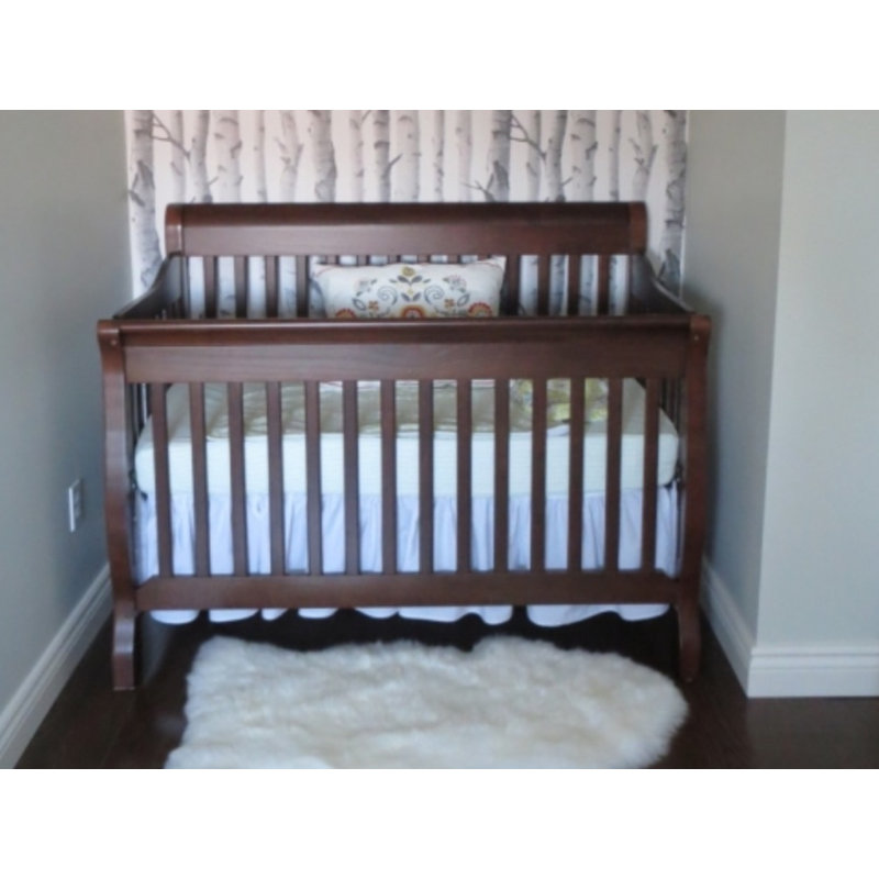 Lit de bébé convertible 4-en-1 Rippy, Espresso